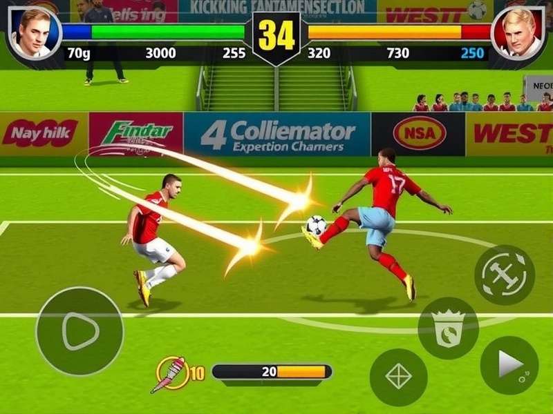 Kick King Champions Tactical Gameplay